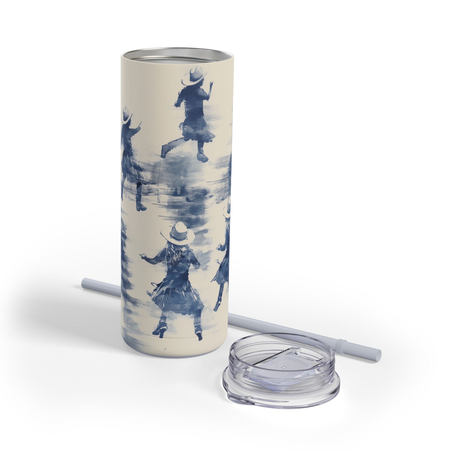 Boot Scootin' Boogie Skinny Matte Tumbler