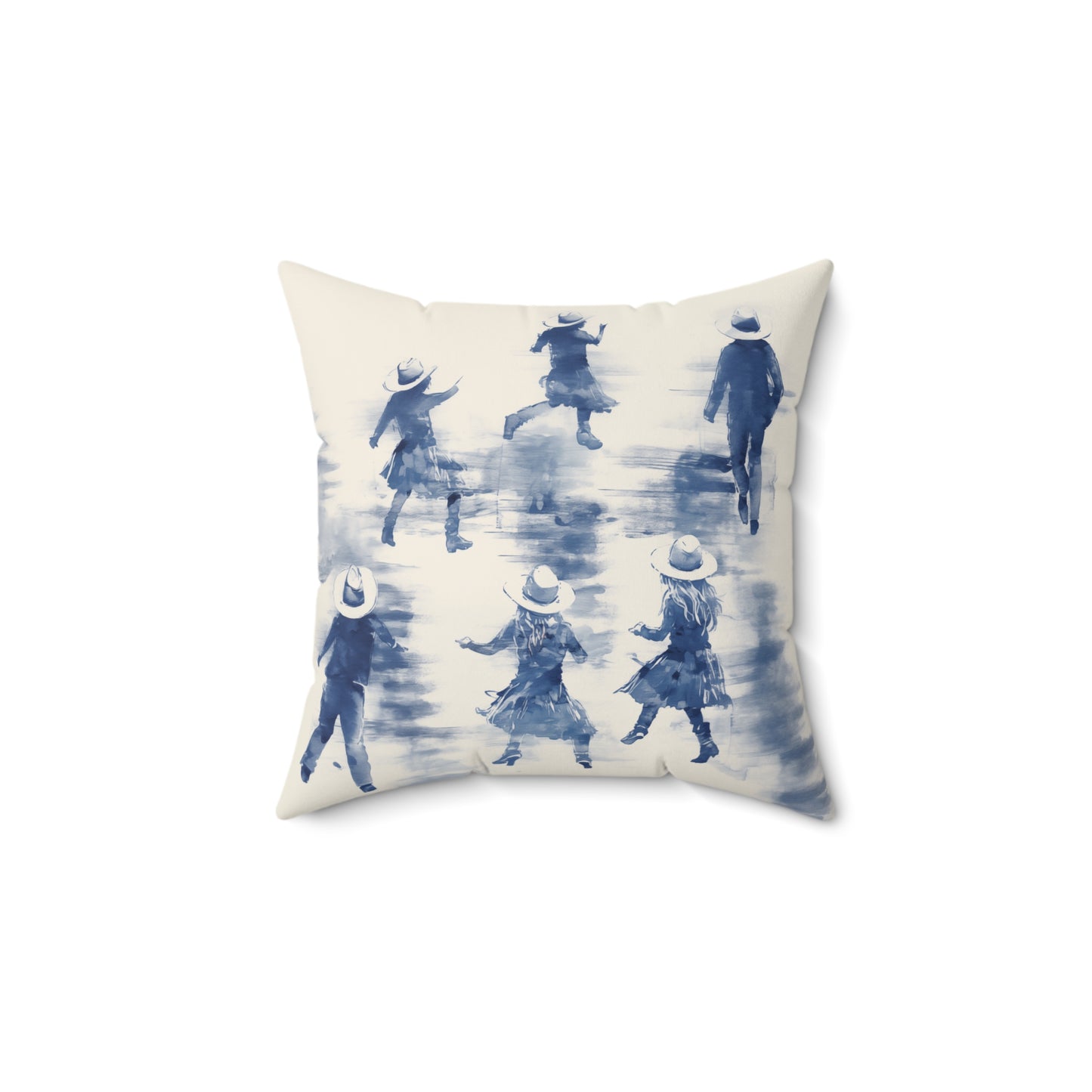 Boot Scootin' Boogie Square Pillow