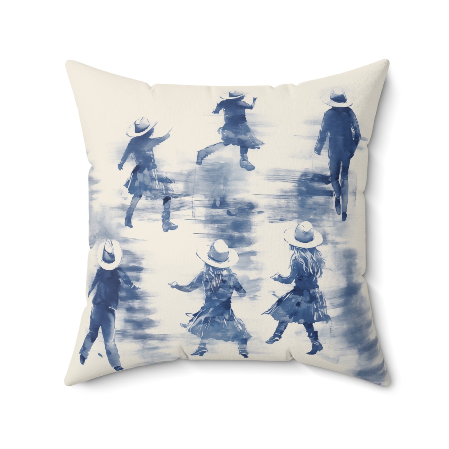 Boot Scootin' Boogie Square Pillow