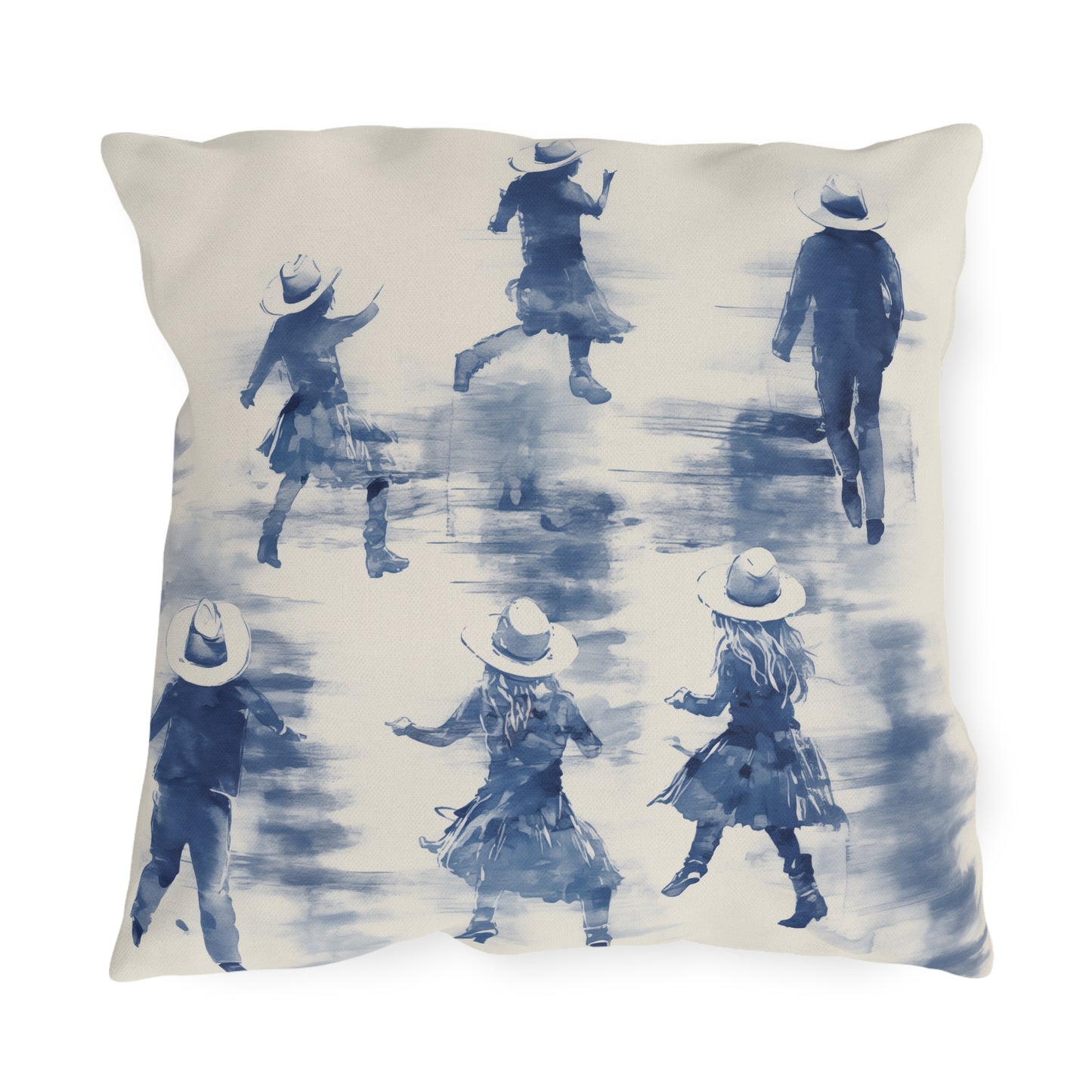 Boot Scootin' Boogie Outdoor Pillow