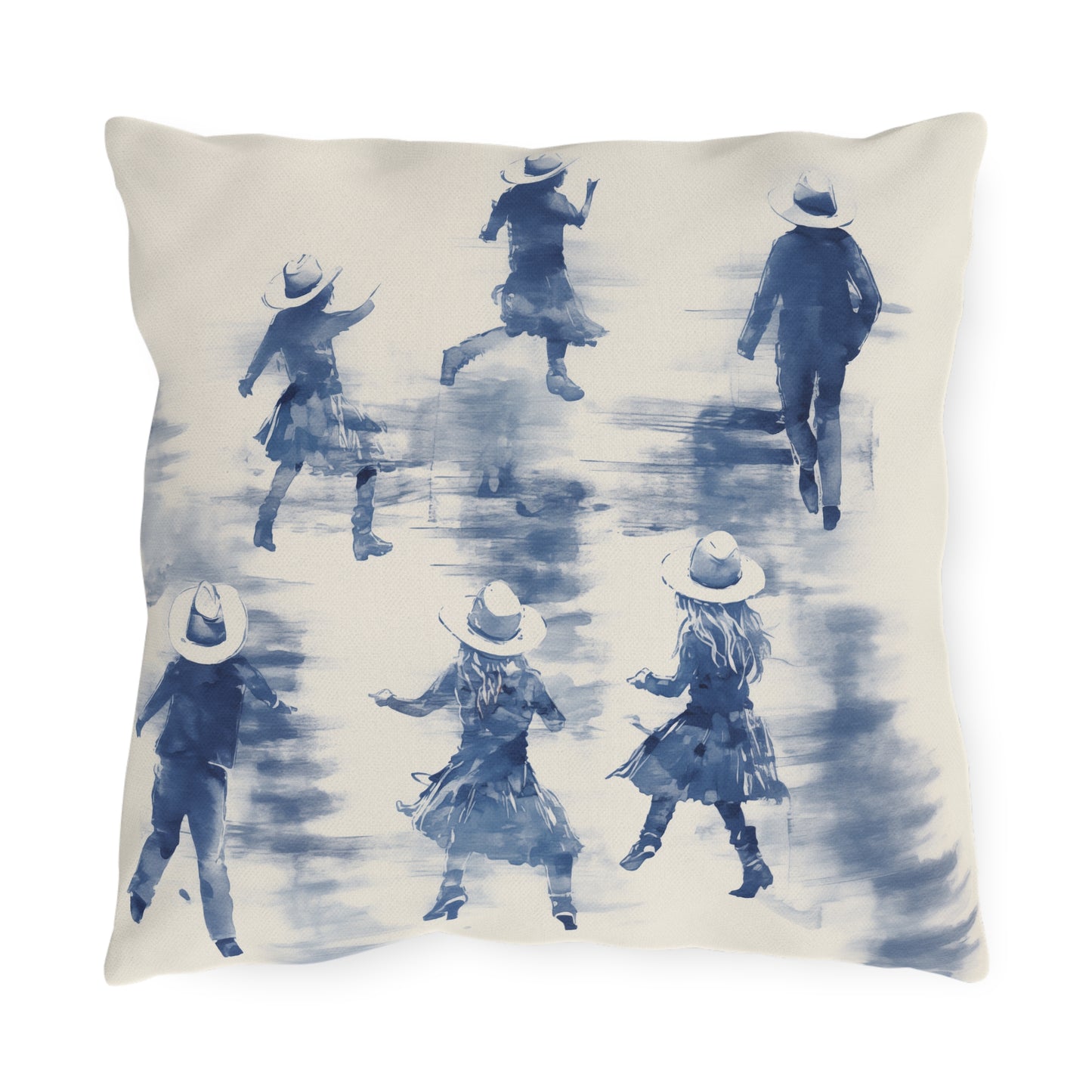 Boot Scootin' Boogie Outdoor Pillow