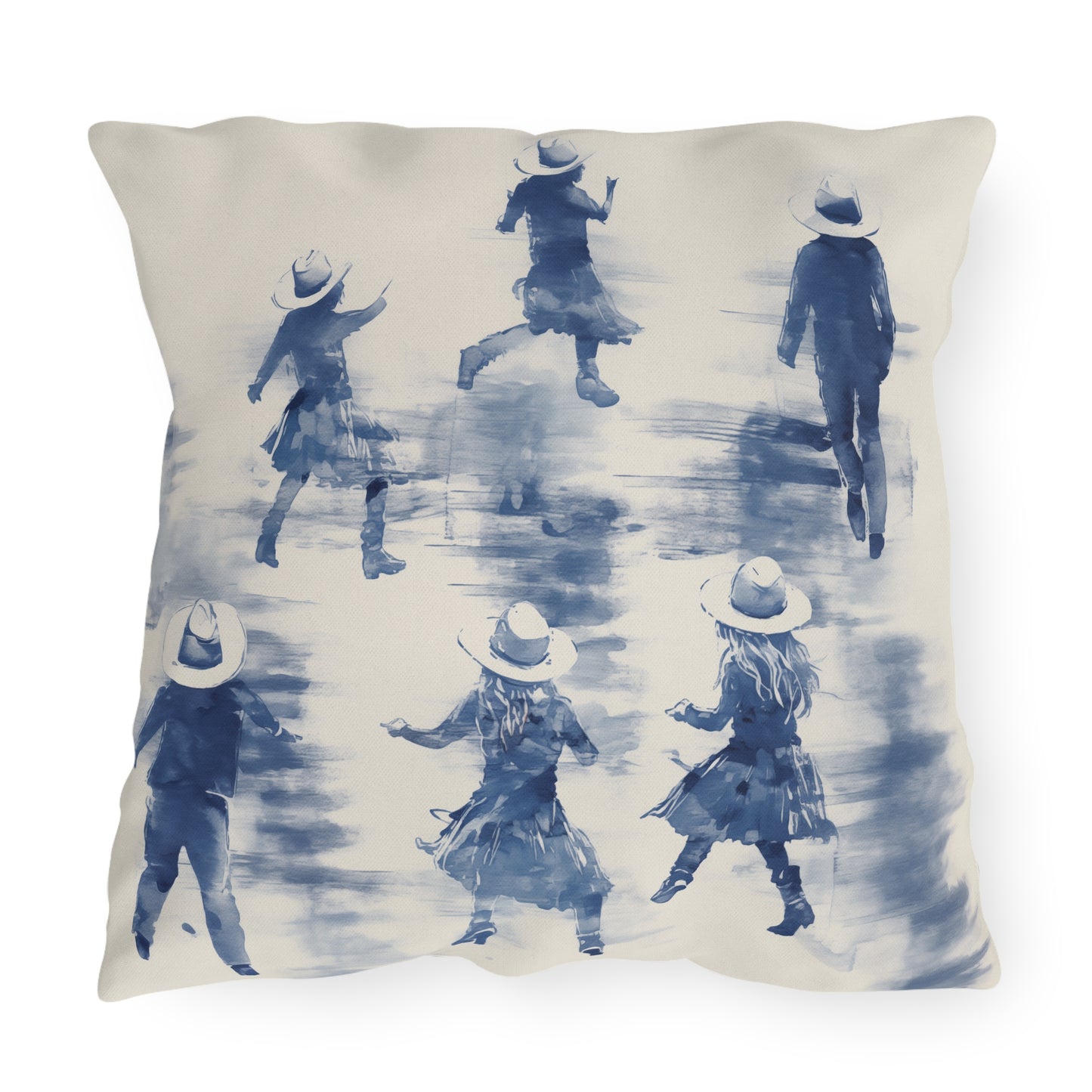 Boot Scootin' Boogie Outdoor Pillow