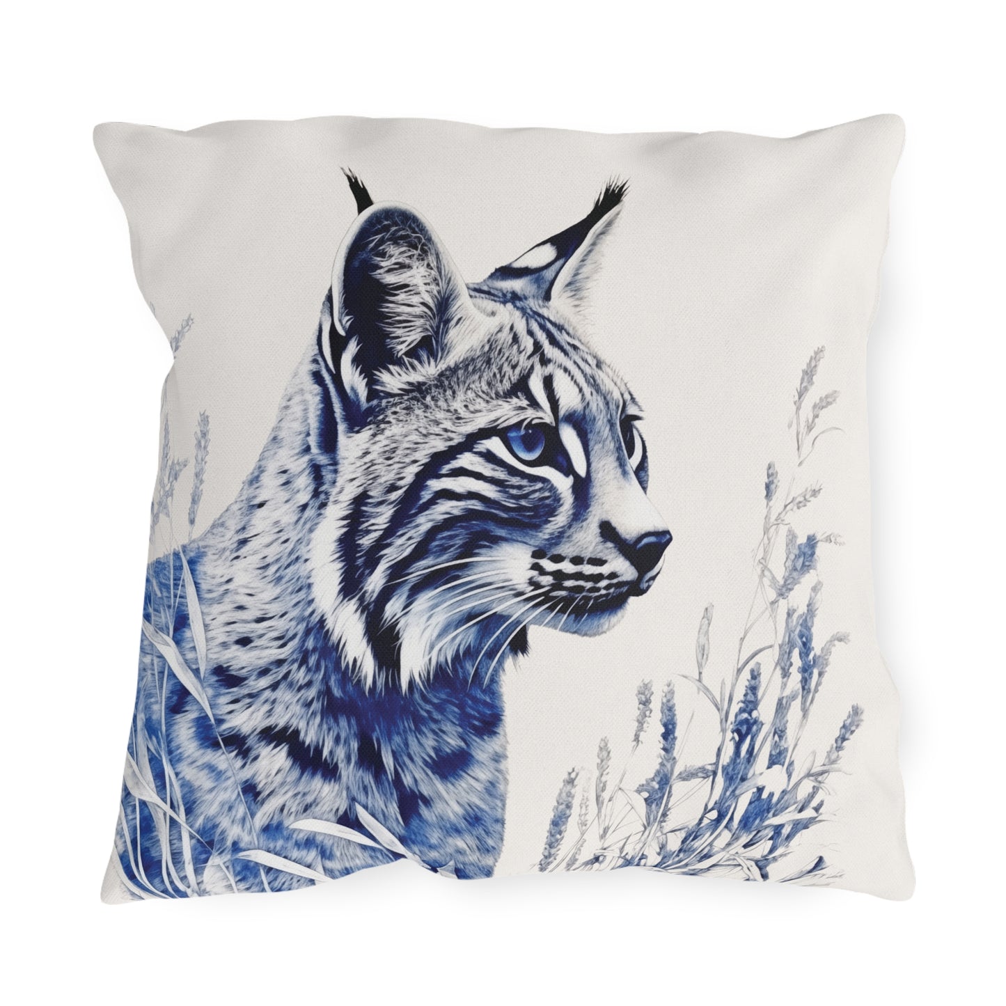 Bluegrass State Bobcat Outdoor Pillow