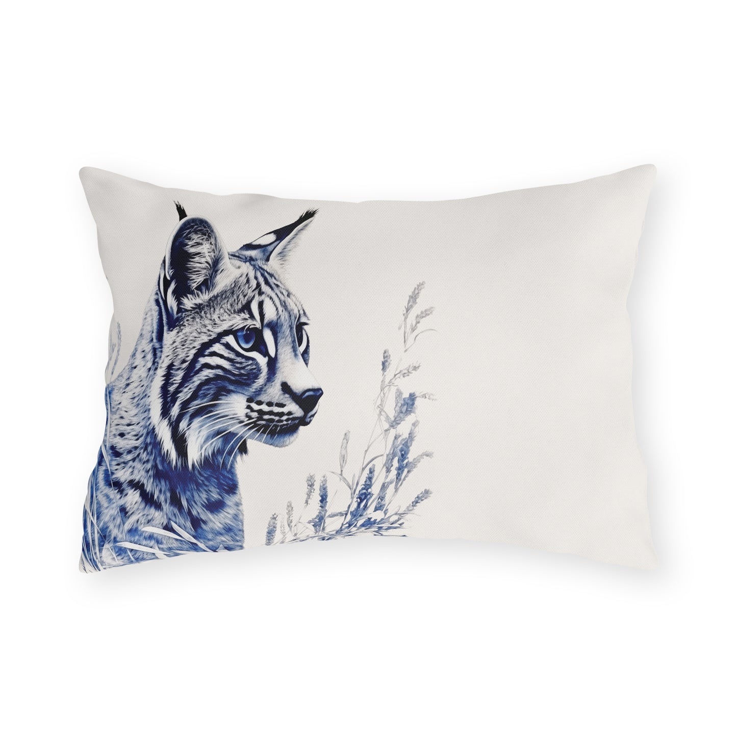 Bluegrass State Bobcat Outdoor Pillow