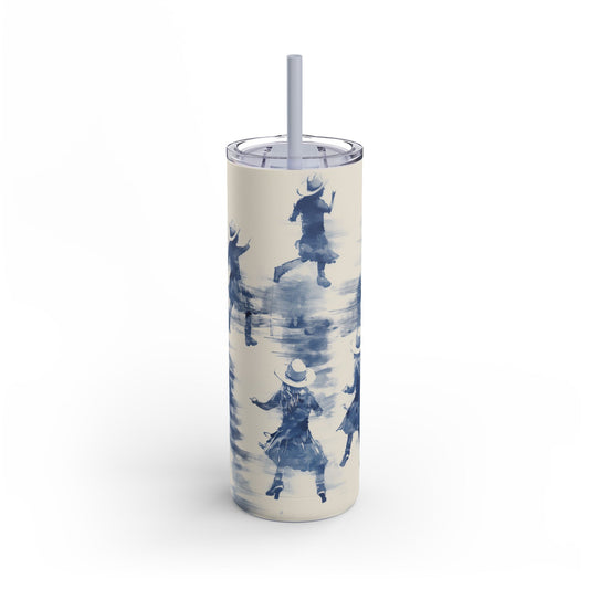 Boot Scootin' Boogie Skinny Matte Tumbler