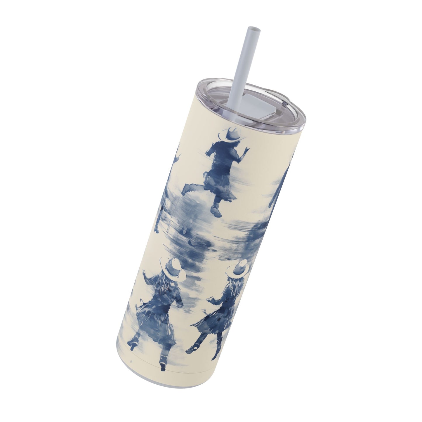 Boot Scootin' Boogie Skinny Matte Tumbler